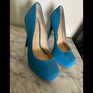 Jessica Simpson Blue Pumps